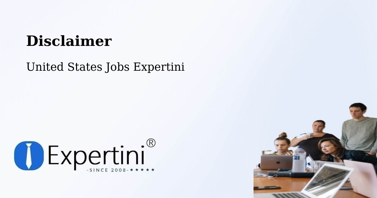 Disclaimer – San Leandro - United States Jobs Expertini