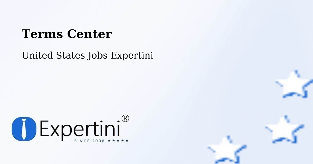 Terms of Service – San Leandro - United States Jobs Expertini